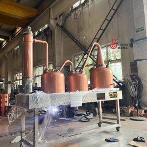 Pequeño equipo <span class=keywords><strong>de</strong></span> destilación con calefacción eléctrica <span class=keywords><strong>de</strong></span> 100L, olla para Brandy Voda Gin, whisky, vino, Alcohol - Product Image 5