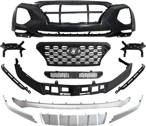 Pièces de rechange extérieures de carrosserie automobile de haute qualité, kit complet de pare-chocs avant, assemblage complet de pare-chocs pour <span class=keywords><strong>Hyundai</strong></span> <span class=keywords><strong>Santa</strong></span> <span class=keywords><strong>Fe</strong></span> 2019 2020 - Product Image 3