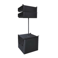 Haut-parleur Line Array en néodyme 2x10 pouces 600W, conception en Chine