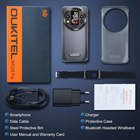 Oukitel Wp200 Pro 24gb+1tb Layar 6.7 Inci Fhd+ Amoled 120hz 32mp+108mp Ponsel Tangguh Baterai 8800mah 5g Smartphone Tangguh