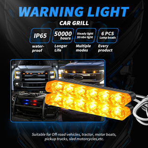 LKT Interruttore Telecomandato da Uno a Quattro Canali per Controllo Luci di Emergenza Rosse e <span class=keywords><strong>Blu</strong></span>, Luce Lampeggiante Wireless per Auto - Product Image 4