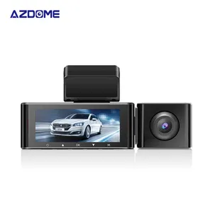 AZDOME M550Pro 4K 3-CH avec GPS 5GWiFi Parking Mode et Super Condensateur