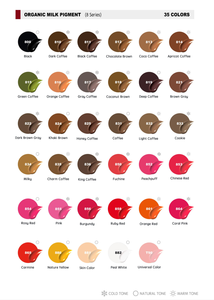 Pigmento orgánico lechoso para cejas, Microblading, tinta de tatuaje nano, pigmento de maquillaje permanente sin logotipo - Product Image 3