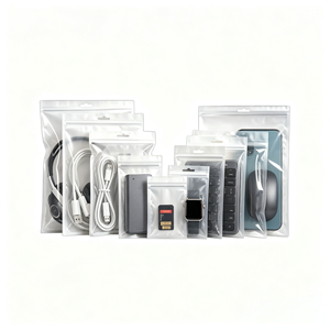 Bolsa Transparente Autoadhesiva Yin-Yang para Teléfono Móvil y Cable de Datos, Fabricada en BOPP, MOQ Bajo de 100 Unidades - Product Image 3
