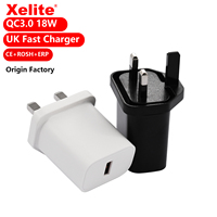 18W Max QC3.0 Chargeur Chargeur Rapide Adaptateur Portable Charge Rapide Usb un Adaptateur pour Voyager