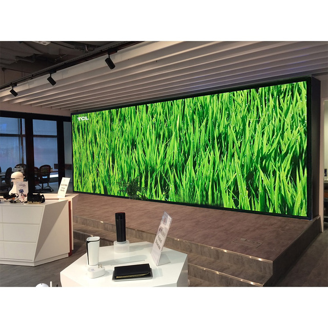 High Resolution Commercial Indoor Video Wall Display 4K HD Fine Pitch P1.5 Advertising LED Screen Digital Signage