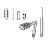 Pengering Rambut Motor DC Kompak 110.000 RPM 1001-1500W Cincin Lampu Ambient Ionik Perlengkapan Penataan Rambut All-In-One Perlindungan Panas