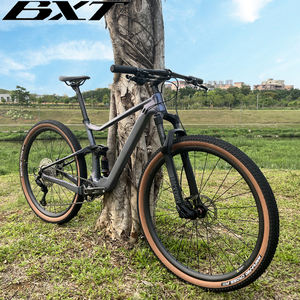 <span class=keywords><strong>Bicicleta</strong></span> de Montaña BXT MTB-XC-097 29er de Carbono con Suspensión Completa, Frenos de Disco, Descenso, Trekking, Descuento en <span class=keywords><strong>Bicicleta</strong></span> de Montaña de Carbono - Product Image 1