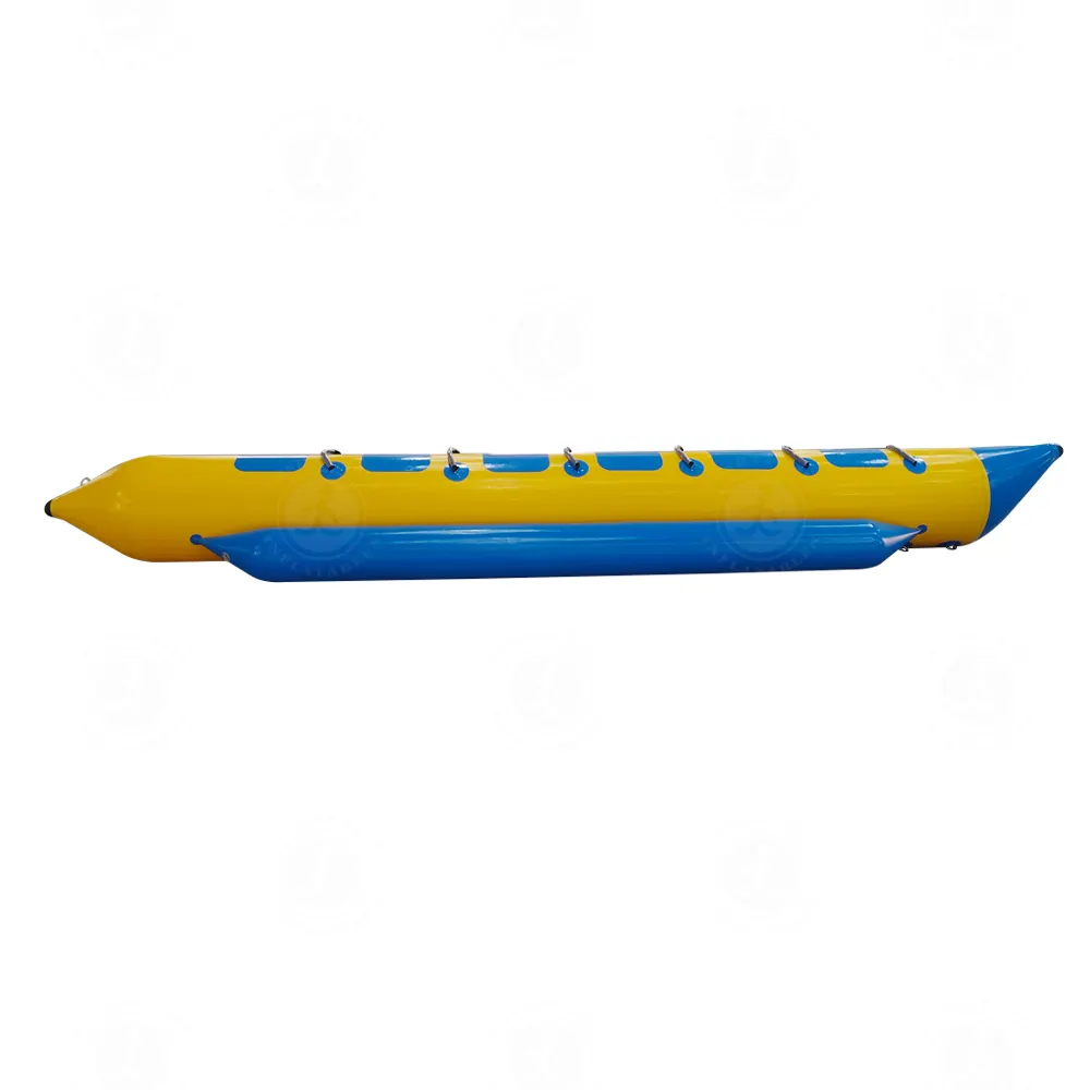 Personalizzato PVC Banana Boat giro tubo trainabile gonfiabile acqua Banana Boat per acqua e neve