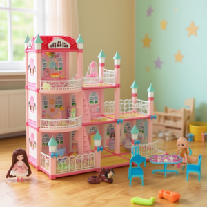 Cucina giocattolo Heng Beier 8225-1, set in plastica per giochi di ruolo per ragazze dai 5 ai 7 anni - Product Image 2