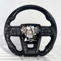 Volant en cuir en stock pour Toyota Hilux Corolla GR86 GT86 Camry Land Cruiser Fortuner LC300 200 Prado 120 150 GR
