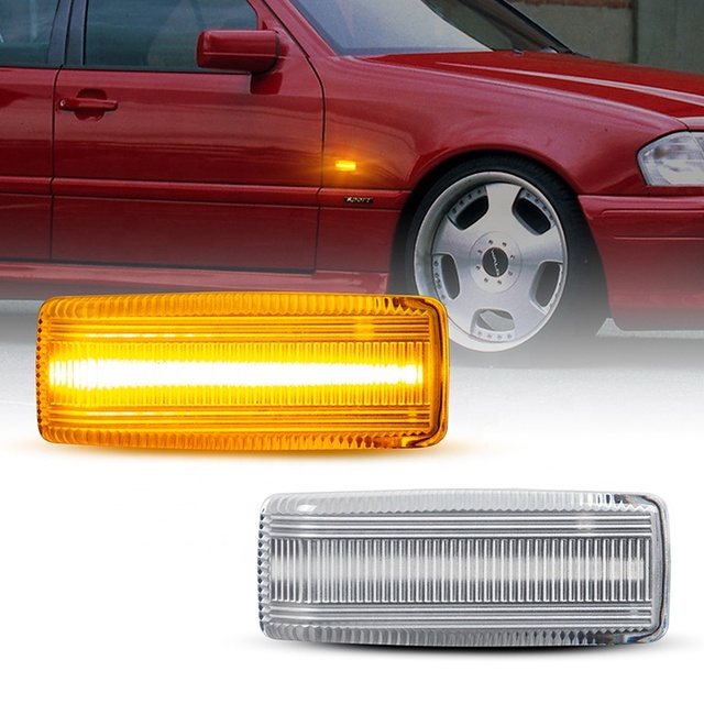 Auto Parts LED Car Lamp LED Side Marker Lights for Mercedes-Benz W201 C-class W202 E-class W124