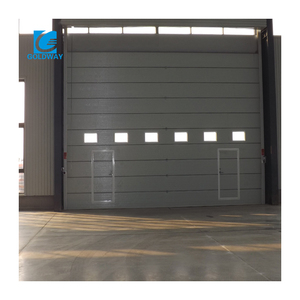 Puerta de Garaje Seccional Manual de Acero Inoxidable Goldway para Uso Exterior en Almacenes y <span class=keywords><strong>Apartamentos</strong></span> - Product Image 3