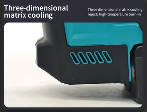 DHR171 ударопрочный дизайн вращающийся молоток 18 В бесщеточный высокоскоростной двойной захват электроинструменты Беспроводной Портативный перфоратор - Product Image 4