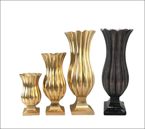 Creative Concave Pit Textured Flowerpot Bamboo Shoot Vase Planter Water Plant Container for Home Soft Decoration <b>Ornament</b> - Product Image 2
