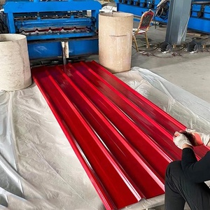 Lamiera di copertura in acciaio zincato zincato con lamiera ondulata - Product Image 5