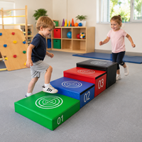 Boîte pliométrique souple pour enfants – Équipement de fitness préscolaire, entraînement de gym, centre d'apprentissage Montessori, activité physique sécurisée