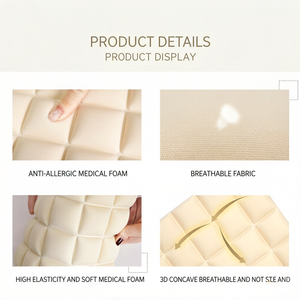 Suministros de compresión postquirúrgicos para BBL: Almohadillas y láminas para tabla abdominal, espuma lipo para abdominoplastia, tabla abdominal linfática acolchada. - Product Image 3