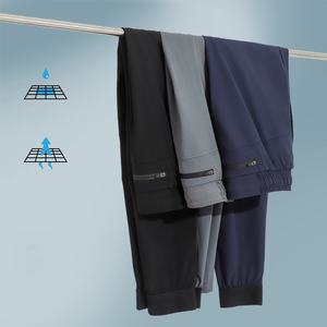 Vente en gros de pantalons de jogging bon marché pour hommes pantalons de travail rembourrés et épaissis - Product Image 4