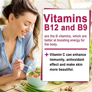 Gummies à la mémoire enrichies en vitamine B12 : Methylcobalamine pour l'énergie et la santé <span class=keywords><strong>de</strong></span> la mémoire - Product Image 3