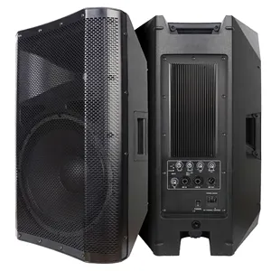 Doğruluk yanlısı ses CAN12APC 350W 12 inç plastik dj parti karaoke çift amp sinifi H aktif güç amplifikatörü hoparlör kutusu