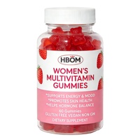 Bonbons gélifiés multivitaminés pour adultes à la fraise, pour femmes, améliorent l'immunité