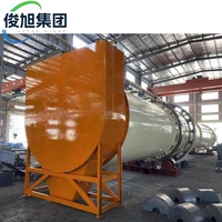 Séchoir à bois automatique pour combustible en granulés de biomasse |   Tambour rotatif |   Débit d'air pneumatique |   1-15 tonnes/heure |   ISO 9001 |   Faible teneur en poussière
