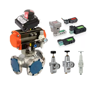 Boîtier de commande à trois voies avec interrupteur limitateur Power Genex LSB3000A7AE2NM, régulateur de filtre SMC AW30, solénoïde 356 - Product Image 1