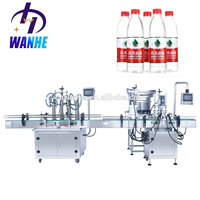 HZGY500-2/4/6/8 wanhe D'automatisation Miel Liquide vinaigre vin lait Emballage Machine Produisant Machine de Remplissage D'embouteillage