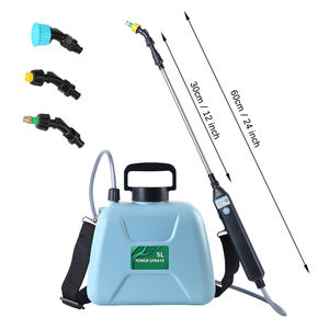 Xách tay 1.35 gallon điện bơm phun 5L Pin điện vườn phun với 3 vòi phun có thể điều chỉnh và dây đeo vai - Product Image 6