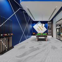 Moquette sur mesure de haute qualité, épaisse, pour hôtel 5 étoiles, moquette de luxe mur à mur, moquette Axminster