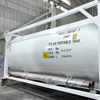 Réservoir de transport de GNL en acier au carbone, cuve à pression horizontale pour le stockage de produits chimiques dans les usines de transformation chimique