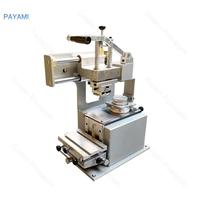 Machine de tampographie manuelle de type table pour bracelets en silicone, verre, plastique avec godet d'encre monochrome