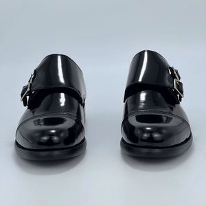 รองเท้าหนังแท้ทำมือสุดหรูแบบใหม่ปี 2025 สำหรับผู้ชาย กันน้ำ เหมาะสำหรับใส่ทำงานและโอกาสทางการ  แบบรัดข้อเท้า - Product Image 5