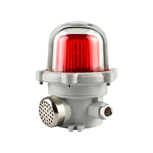 Balise d'alerte sonore et lumineuse ignifuge multi-tension 12V 24V 220V, lampe de signalisation industrielle pour sites miniers - Product Image 2
