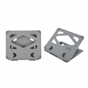 Support d'ordinateur <span class=keywords><strong>portable</strong></span> ergonomique pliable vertical réglable en hauteur, écologique et multi-angles - Product Image 4