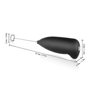 เครื่องตีฟองนมไฟฟ้าแบบมือถือ ใช้แบตเตอรี่ ทำจากสแตนเลส - Product Image 4