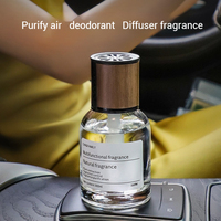 Diffuseur d'aromathérapie de voiture de luxe personnalisé de 160ml désodorisant et parfum avec désodorisant en verre d'huile essentielle
