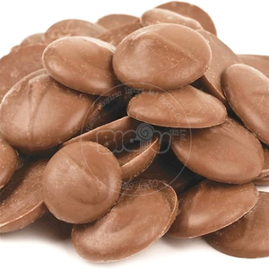 <span class=keywords><strong>Chocolat</strong></span> au lait <span class=keywords><strong>rond</strong></span> en vrac de haute qualité, 100 % pur, végétalien, marque privée, au beurre de cacao, en gros - Product Image 3