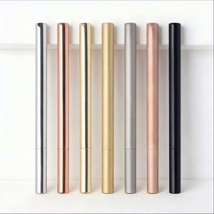 Simple Luxury Metal Ballpoint <b>Pens</b> Wholesale Gel <b>Pens</b> Slim Signature <b>Pens</b> with Custom logo for Corporate Event Advertising Gifts - Product Image 1