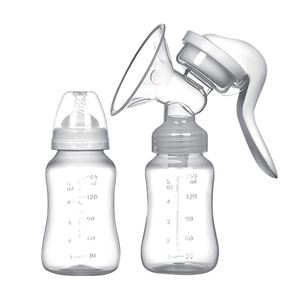 Tire-lait manuel avec poignée ergonomique et biberon à col large pour jeunes mamans MY-370 - Product Image 3