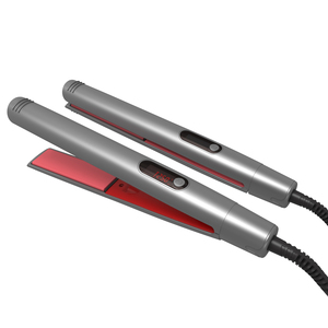 Kératine Portable Fer Plat Lisseur Support Titane Fer Plat Les Instruments De Salon De <span class=keywords><strong>Coiffure</strong></span> Femme - Product Image 2