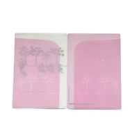 Personnaliser le dossier A5 PP Double Pocket Folder School Office Folder