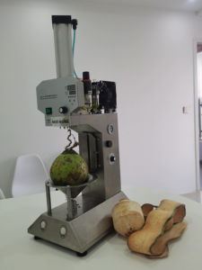 Peladora de coco de acero inoxidable Husker & Tender Coconut Peeling Machine-Equipo eléctrico de procesamiento de frutas y verduras Fácil de operar - Product Image 3