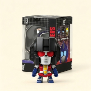 Figurine d'action <span class=keywords><strong>Starscream</strong></span> version Q en PVC, modèle de collection, boîte colorée, vente en gros d'usine, OEM personnalisé, en stock - Product Image 5