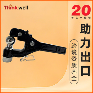 Enganche de Remolque de Acero al Carbono de 10T con Mango Largo y Gancho para Remolcar Vehículos - Product Image 4