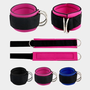 Tobilleras Deportivas Unisex MKAS de Alta Calidad, Acolchadas, de Nailon y Algodón, Duraderas, Transpirables, para Gimnasio, Soporte para Máquinas de Fitness, Protección para Tobillos - Product Image 5
