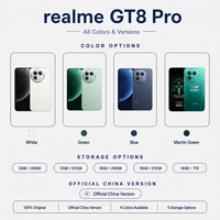 Smartphone OPPO Realme GT8 Pro 5G original, nouveau, Snapdragon 8 Elite Gen 5, 144 Hz, charge rapide 120 W, débloqué, téléphone de jeu 5G