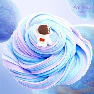 Amz, doble Color, alto valor de Color, traje de limo, plastilina de arcilla, juguete, lodo de aceite amarillo, pegamento de burbujas de astronauta para comercio exterior - Product Image 2