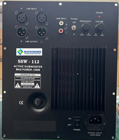 Module d'amplificateur de plaque pour subwoofer actif 200W RMS 350W Max avec phase et filtre passe-bas pour home cinéma